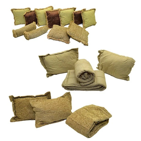 Cobalt Boat Pillow - Quilt - 46 Green (18 PC Kit)