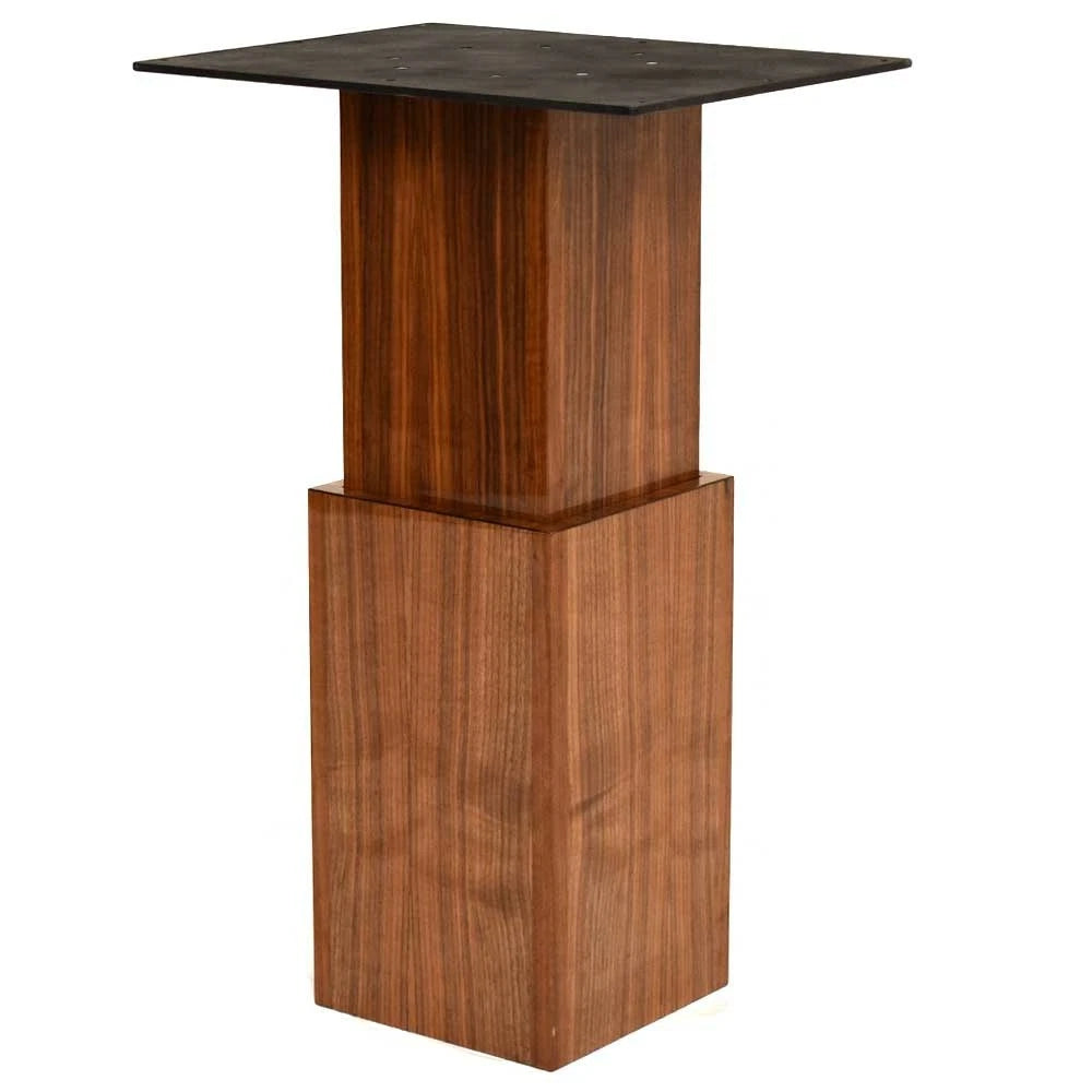 Cruisers Yacht Boat Table Base V3274800 - 9 X 9 X 28 1/2 Inch Walnut