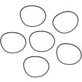 Johnson Evinrude OMC Cylinder Head Rubber O-Ring, 0765554, 0335523 6Pcs
