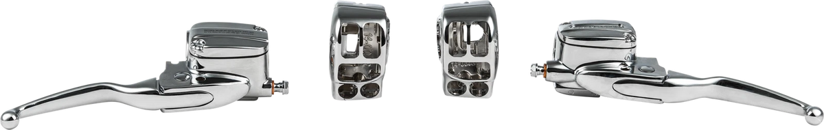 HardDrive Handlebar Control Kit Chrome for Harley Davidson FLTR & Road Glide