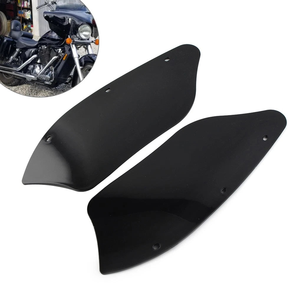 Batwing Fairing Wind Deflectors for Harley Dyna Heritage Softail Road King Honda