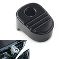 Black Tri Line Ignition Switch Cover Cap Fit Harley Electra Road Glide FLH 14-18
