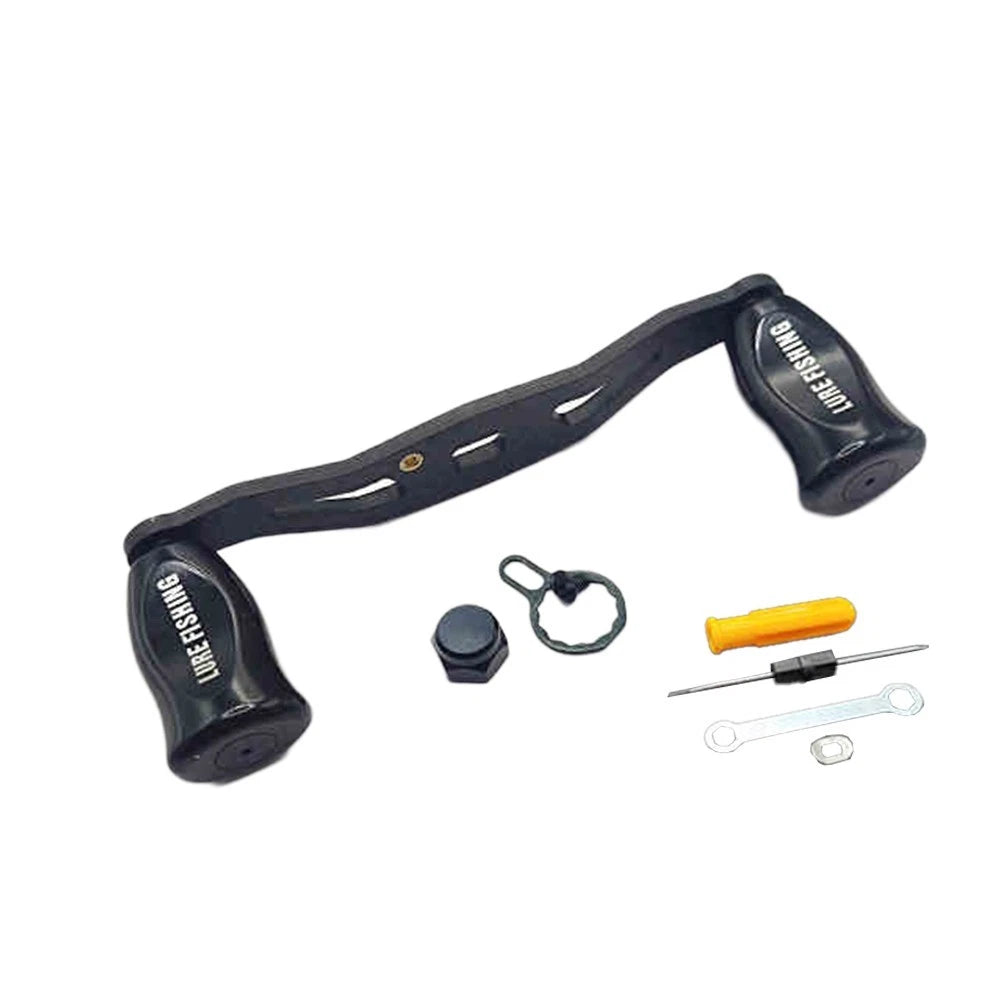 For DAIWA Compatible Fishing Reel Carbon Fiber Rocker Handle Replacement
