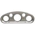 Rinker Boat Blank Gauge Panel 206766 - 19 7/8 X 7 1/8 Inch Silver