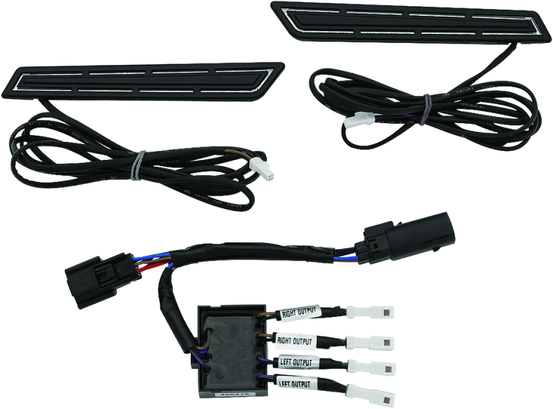 Kuryakyn LED Saddlebag Hinge Accents for Harley Davidson 2014-2015 Models