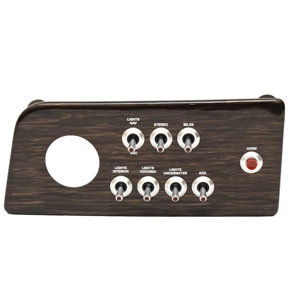 Lowe Boat Toggle Switch Panel 2347679 - SS250 WS 11 X 4 3/4 Inch
