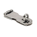 Boat Hinged Hasp Latch 001237-1 - Stainless Steel Silver