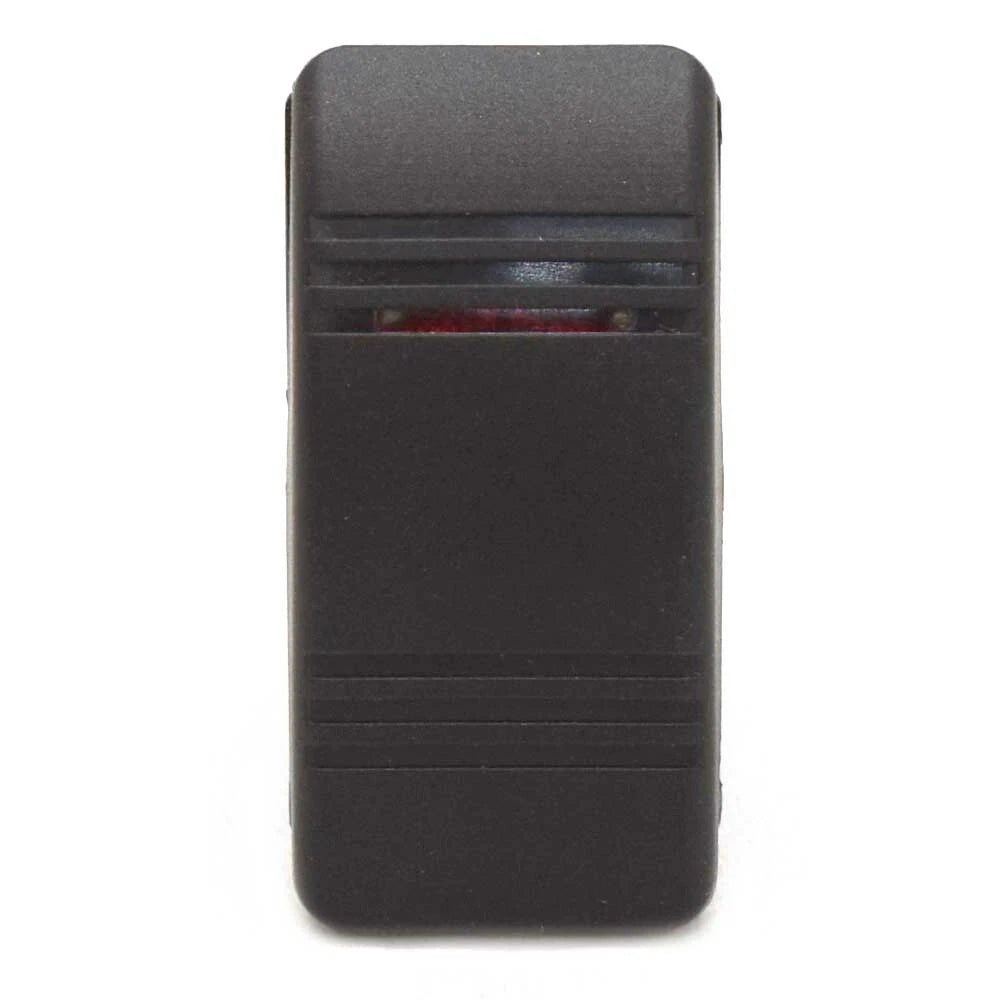 Ranger Boat Blank Rocker Switch 201567 - ON/OFF 20A 12V Red Carling