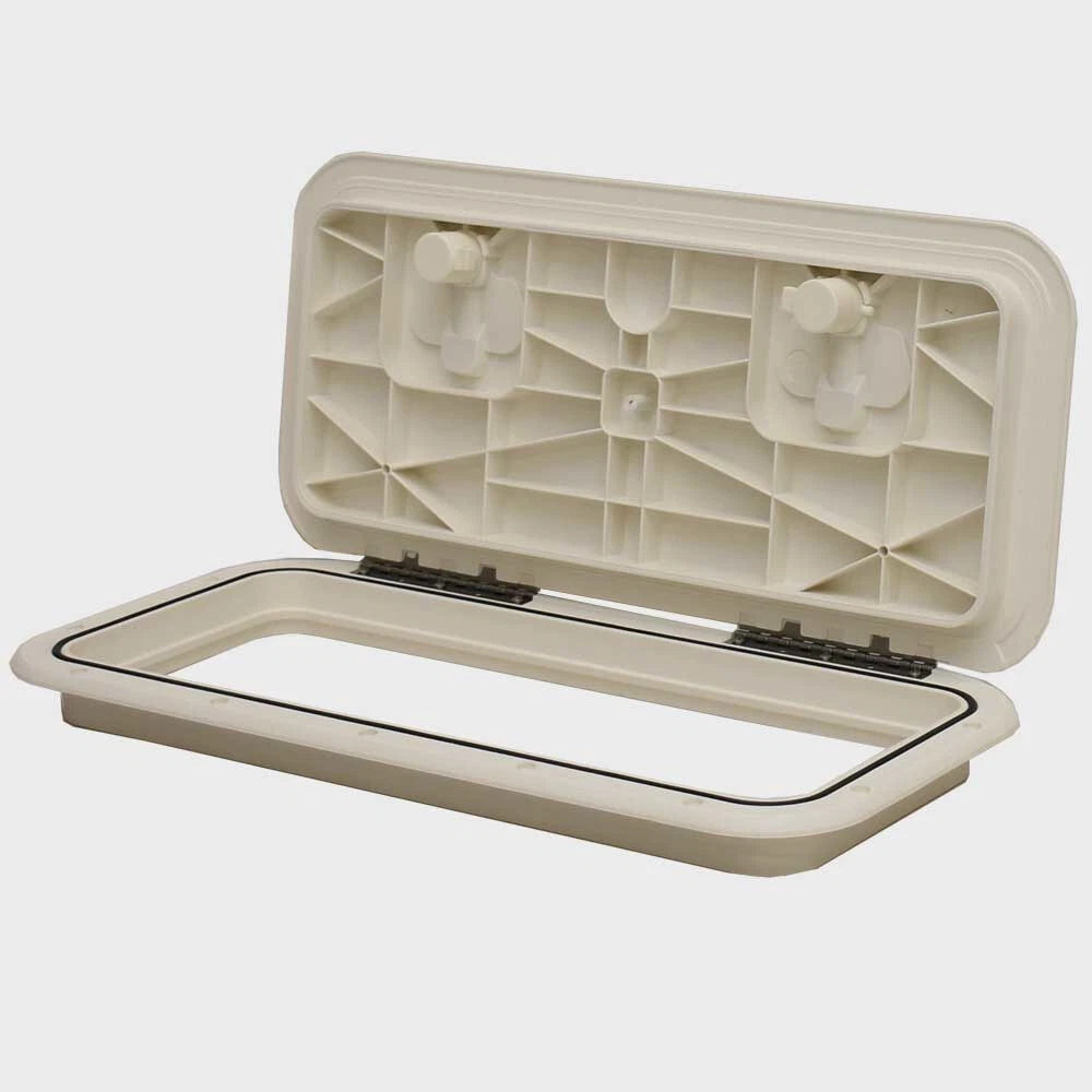 Innovative Marine Boat Deck Hatch 521-023 - 9 X 19 Inch Arctic White