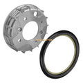 Front Brake Drum & Dust Seal Kit for Honda Foreman 400 450 TRX400FW TRX450FE/FM