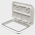 SeaFlo Boat Access Hatch 315-440-01 - 17.3 X 12.4 Inch White ABS