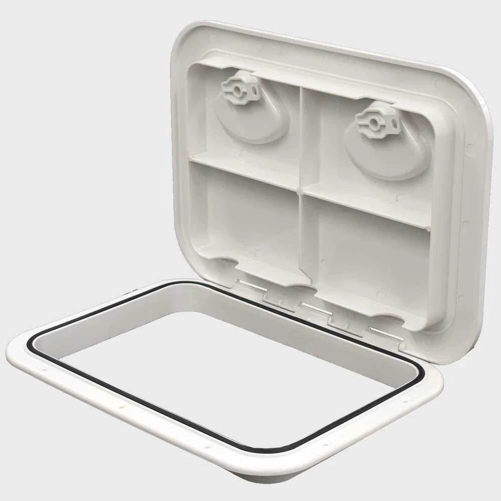 SeaFlo Boat Access Hatch 315-440-01 - 17.3 X 12.4 Inch White ABS