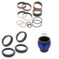 Complete Front Fork Rebuild Kit for KTM 200 SX 2003-2004 56- with Driver