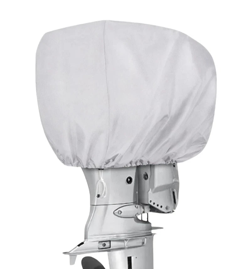 60 - 100 HP Trailerable Outboard Boat Motor Engine Storage Cover Silver