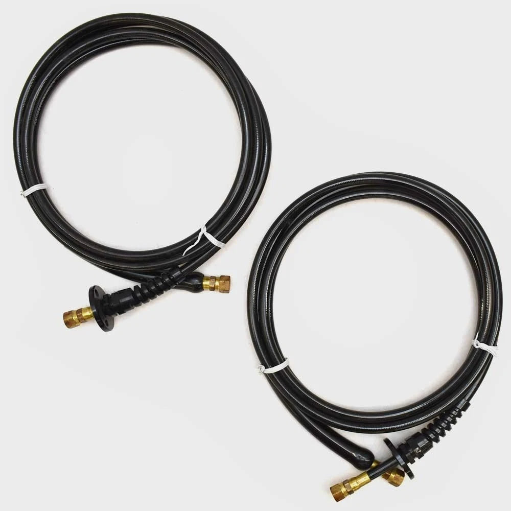 SeaStar Boat Hydraulic Steering Hose HO8312 - 12 FT Black (set of 2)