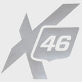 MasterCraft Boat Emblem Decal Sticker - X46 Silver