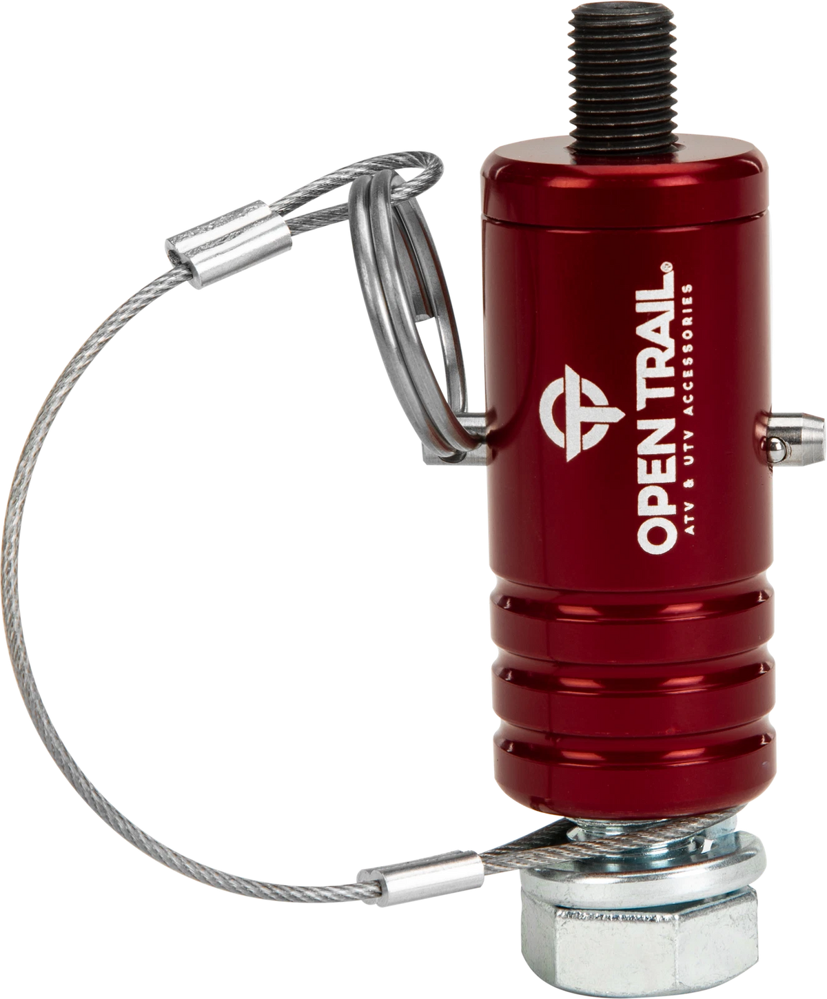 OPEN TRAIL Quick Release Whip Mount for ATV/UTV Flags with 3/8" Stud