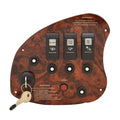 Rinker Boat Switch Breaker Panel 2060939 - Captiva 180 Woodgrain
