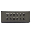 Stratos Boat Circuit Breaker Panel 7KE144 - Gray Glossy Plastic