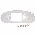 Ski Centurion Boat Blank Dash Panel - Avalanche Stainless Steel