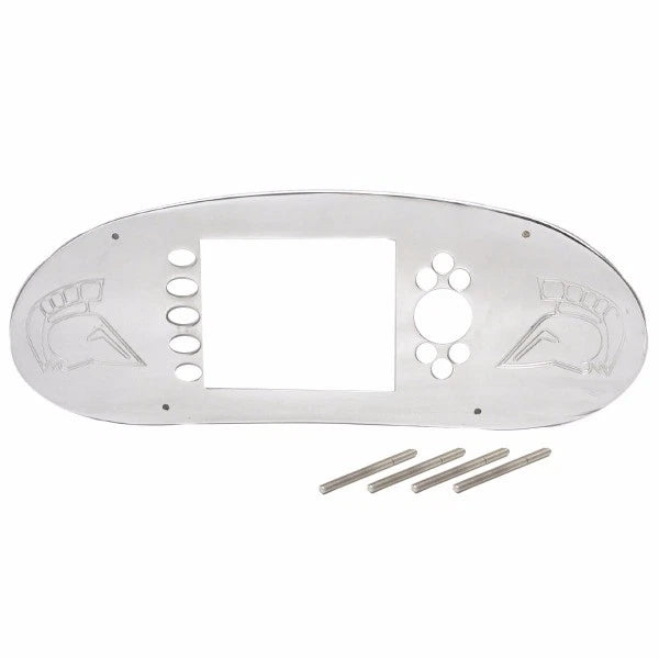 Ski Centurion Boat Blank Dash Panel - Avalanche Stainless Steel