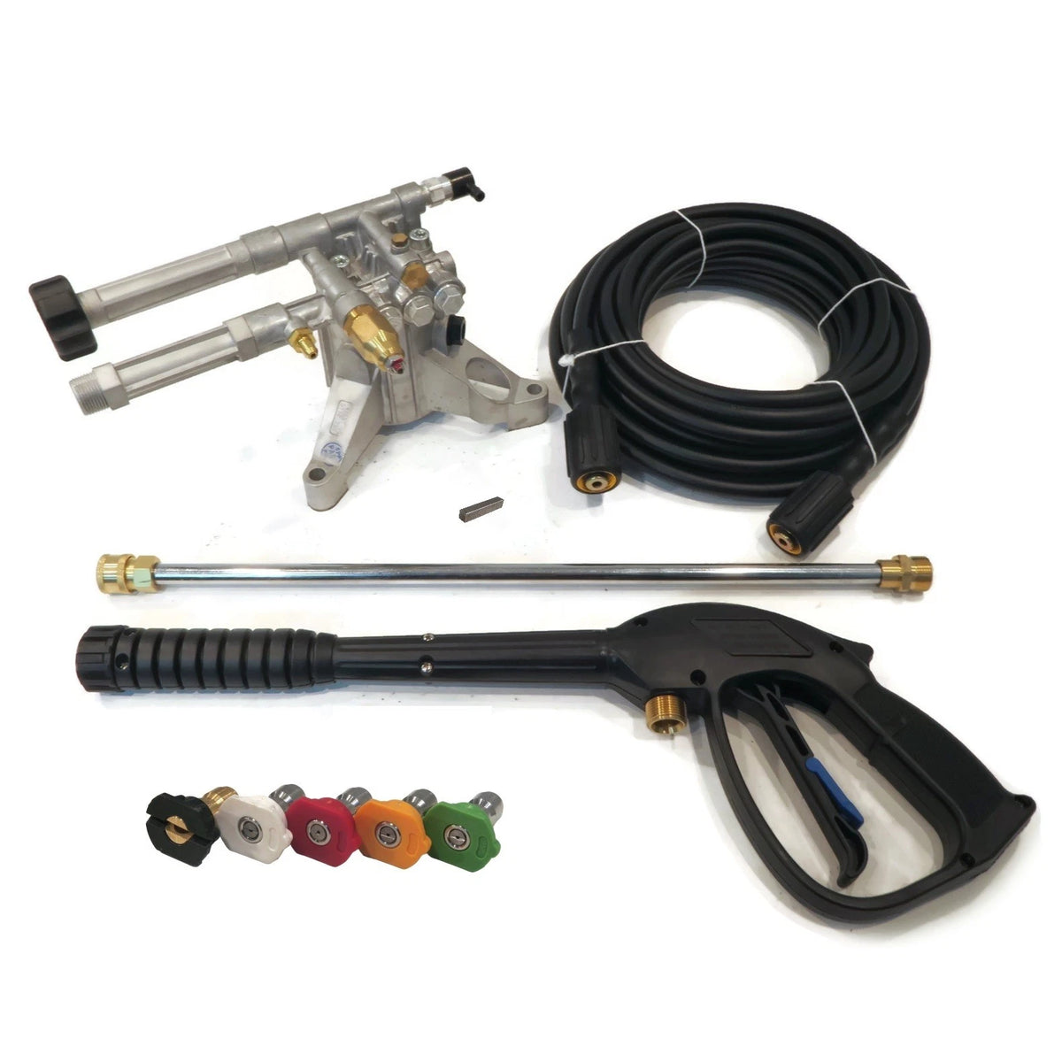 2400 Psi AR PRESSURE WASHER PUMP & SPRAY KIT - Excell Devilbiss VR2522 VR2320