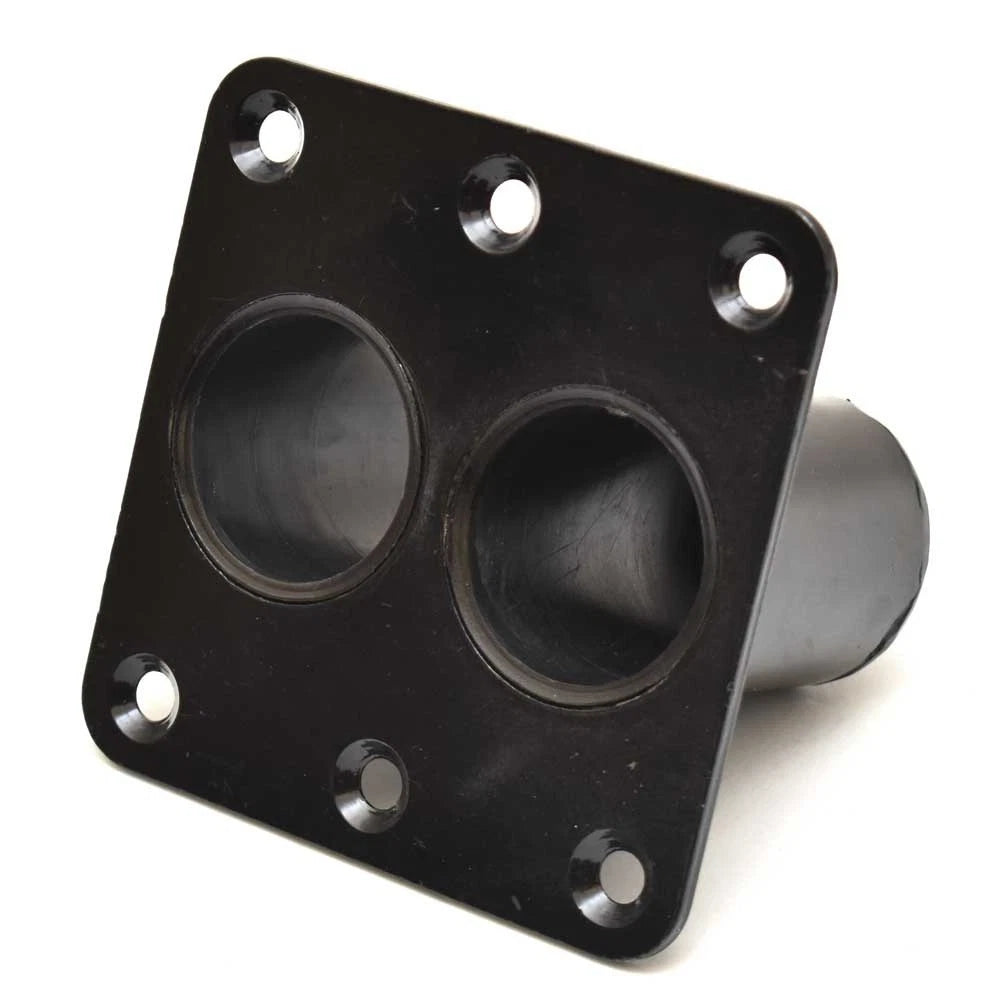 Tracker Boat Ski Tow Base 152631 - 1 3/4 Inch Black Stainless