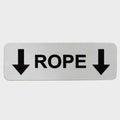 MasterCraft Boat Label Decal 750512 - Rope Down Sticker