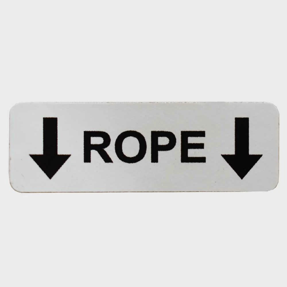MasterCraft Boat Label Decal 750512 - Rope Down Sticker