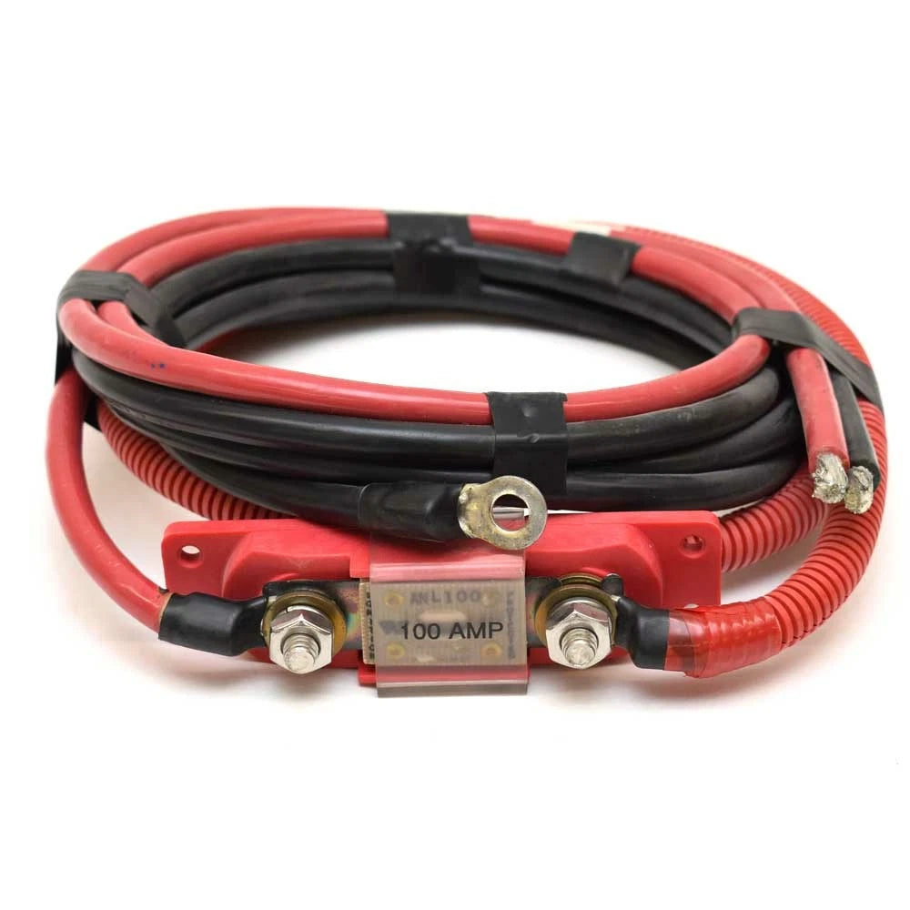 Supra Boat Amplifier Battery Harness 108114 - Inline Fuse Holder 100A 90 Inch
