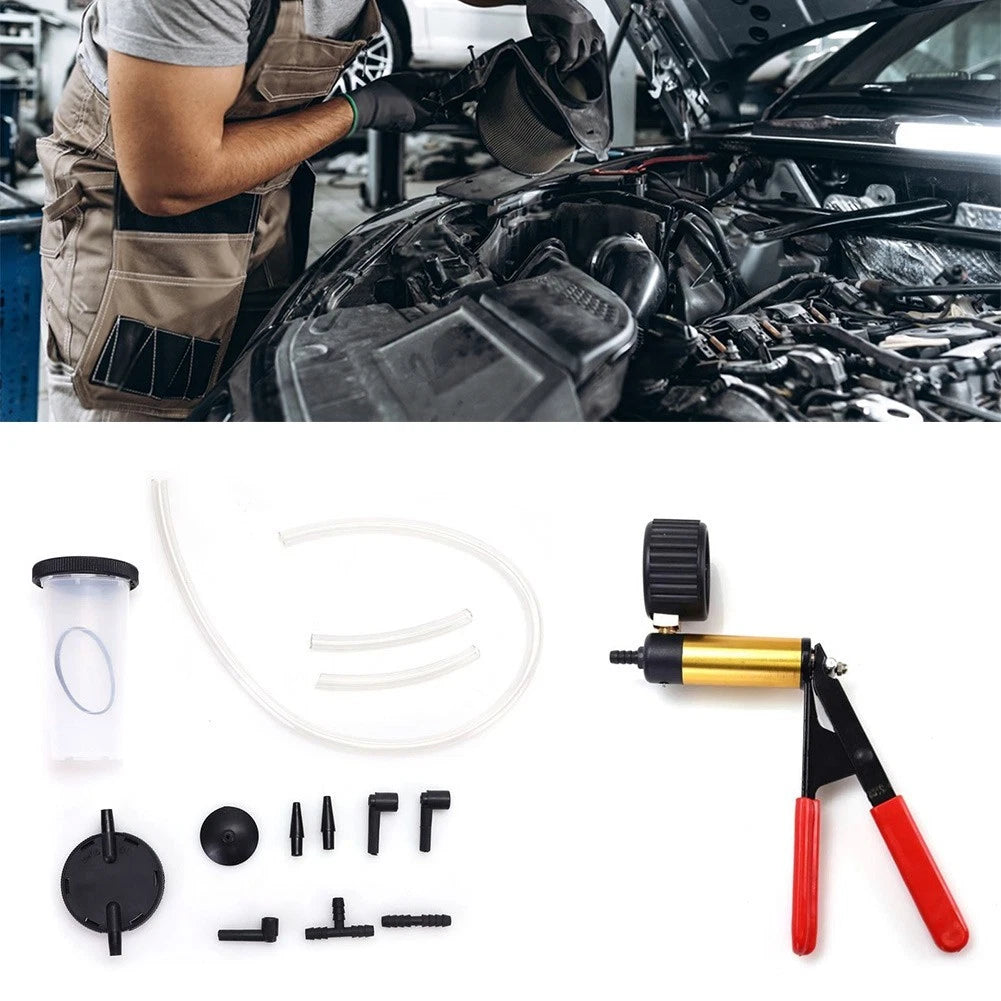 For Multi Vehicle Brake Oil Change Tool with Vacuum Pump for Cars Motorcycles