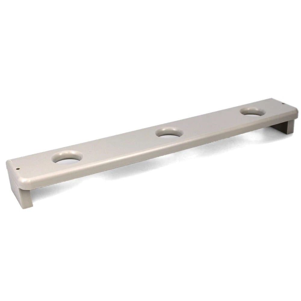 Jet Tech Boat Rod Holder 9813-47 - Bottom 1 1/4 Inch Gray Starboard