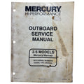 Mercury 90-849240, 2.5 Models Outboards Service Manual (1996)