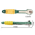 Lightweight Ratchet Wrench Pneumatic Head Quick Ratchet Wrench 1/4 Inch