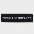 Sea Ray Boat Windlass Breaker Label 2029126 - 1 3/4 X 1/2 Inch Sticker