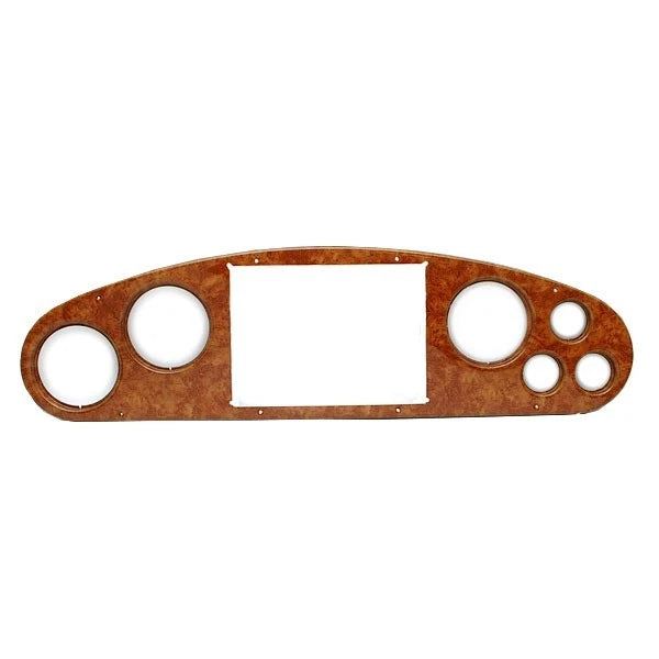 Rinker Boat Blank Gauge Panel - Woodgrain 33 X 9 1/4 Inch