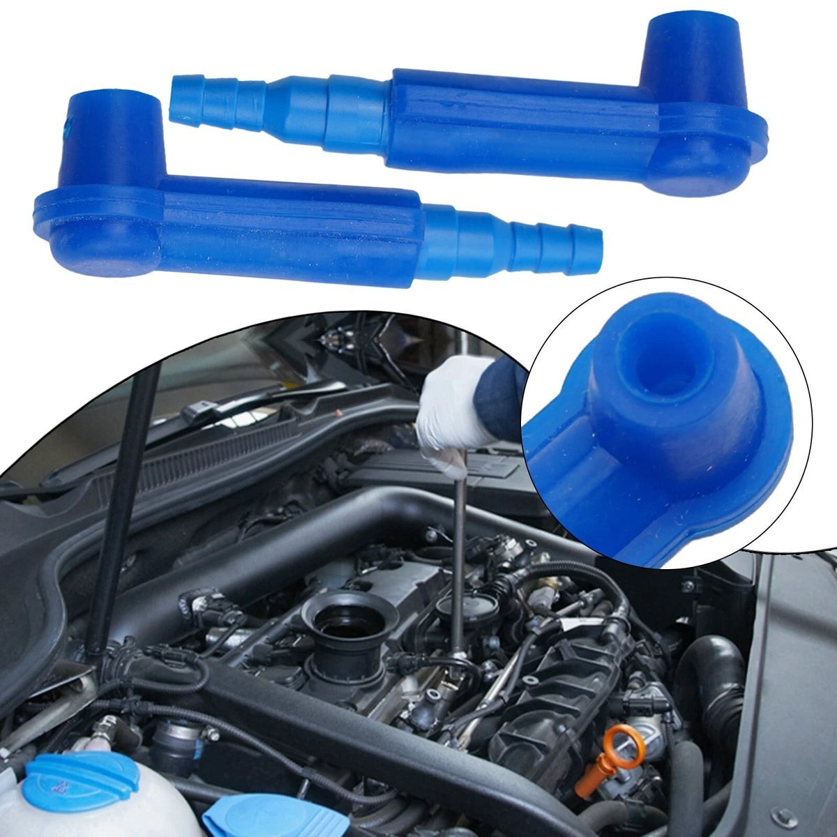 Professional Brake Bleeder Socket Rubber ABS Accessories Kit