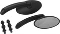 HardDrive Black Oval Side Mirrors for Harley Davidson XG & XL Models 2014-2017