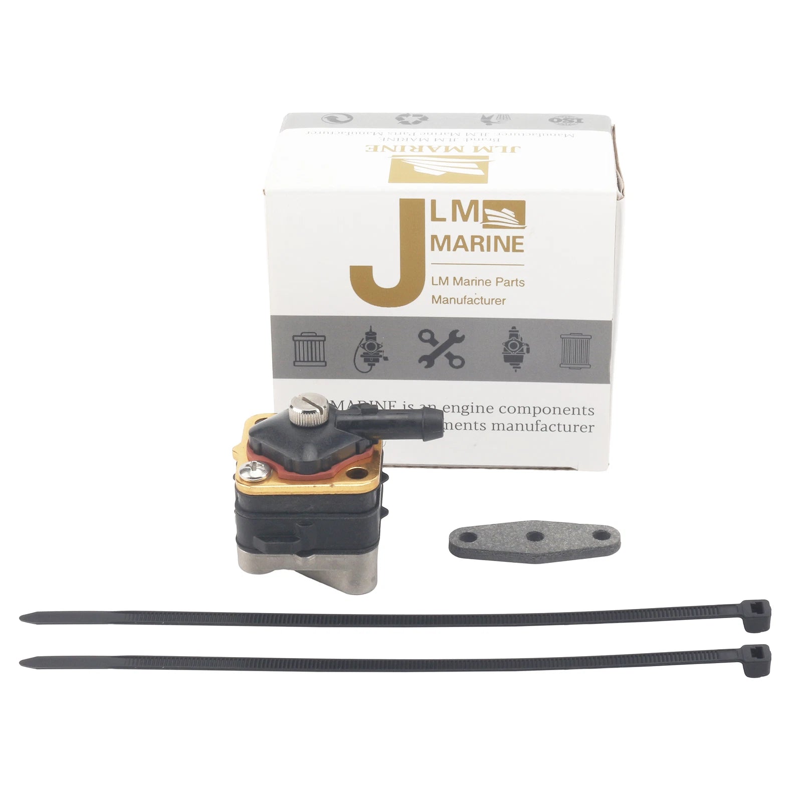 397839 Outboard Fuel Pump & Gaskets Kit for Evinrude Johnson Marine Outboard