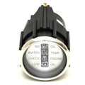 Faria OMC Boat Systems Check Gauge GP9910C - Spun Silver 2 Inch