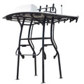 Ranger Boat T-Top Tower - Bay Series Hard T Top with Access Hatch Black