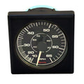 Faria Boat Speedometer SE9626 - Square Bezel 65 MPH 3 1/4 Inch Black