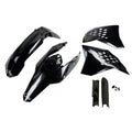 UFO Complete Plastic Kit for KTM EXCF 250 2009-2011 Black