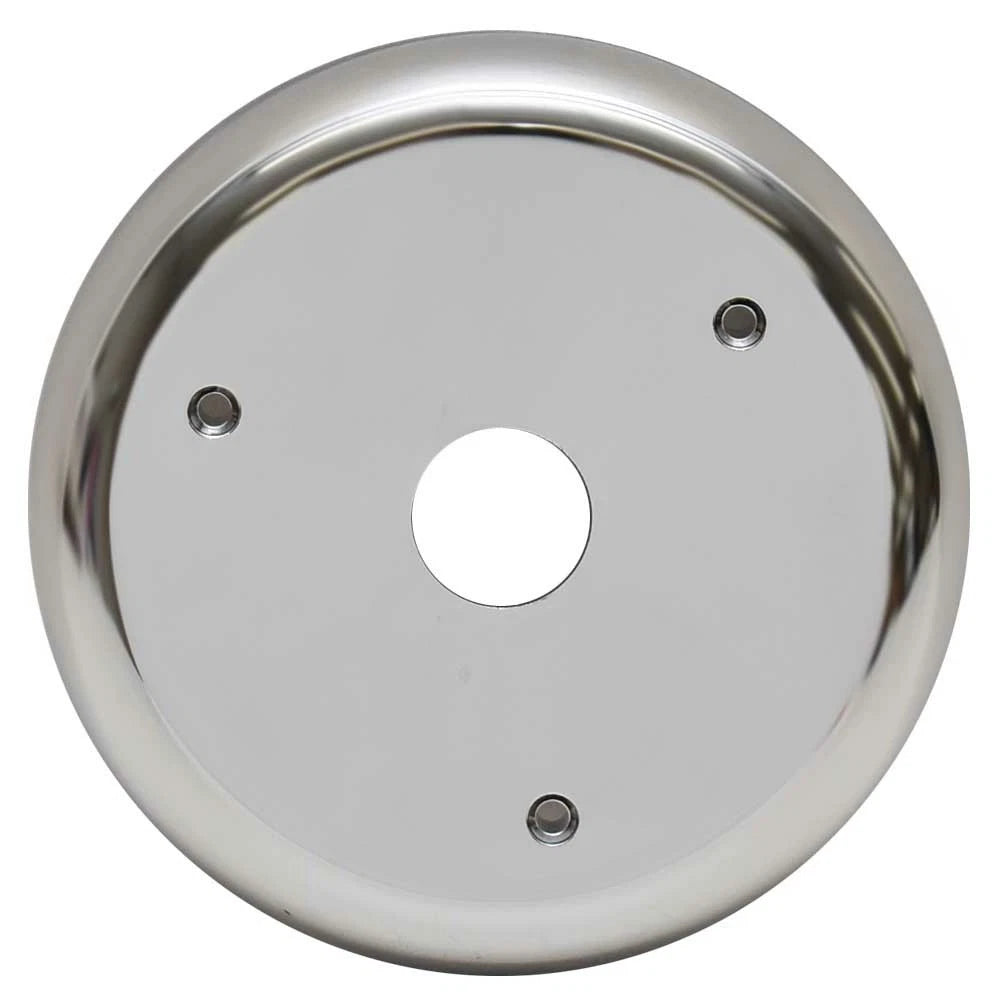 UFlex Boat Chrome Bezel X68 - 4 1/2 Inch Rear Mount