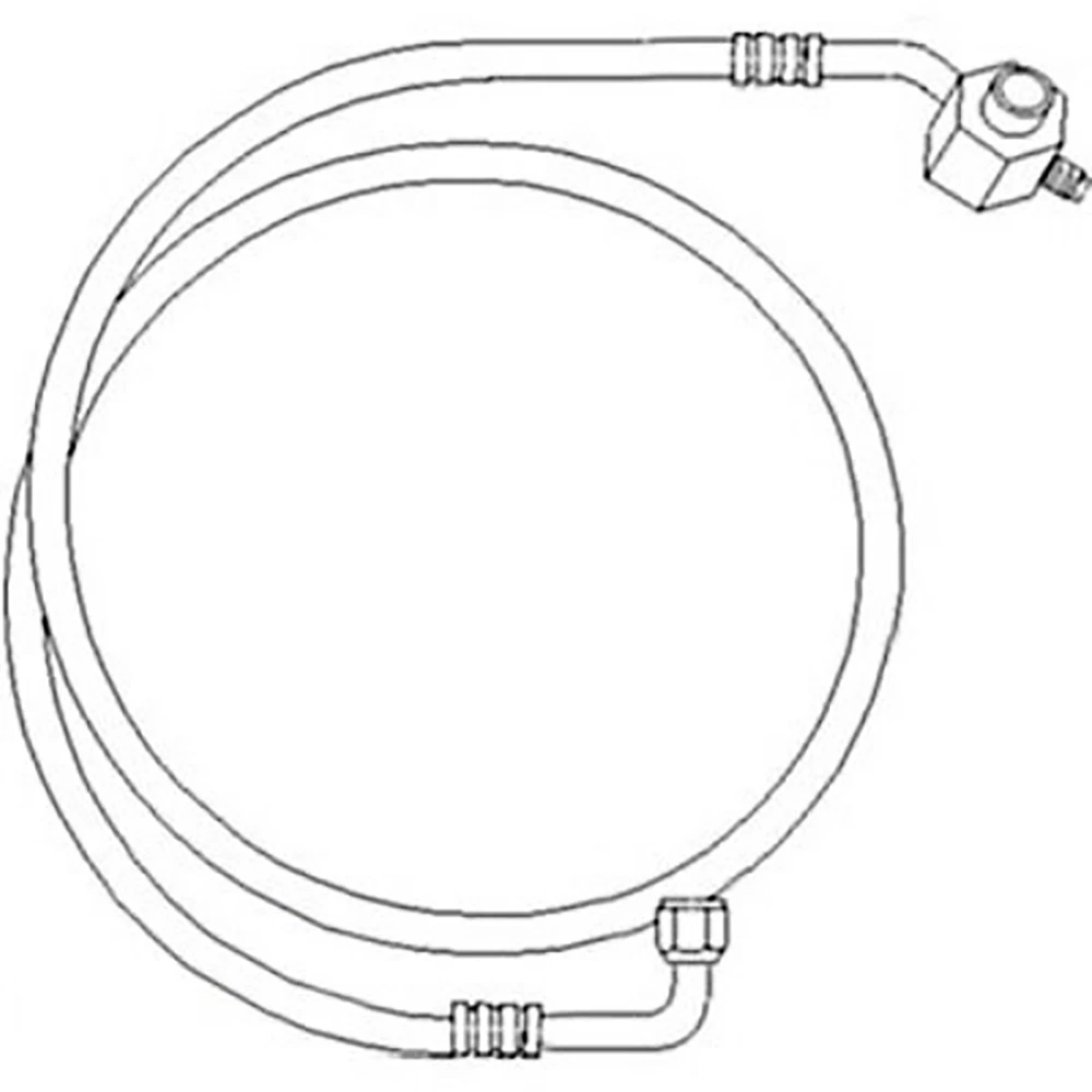 70262125 Evaporator to Compressor Line Fits Allis Chalmers 7000 7010 7020