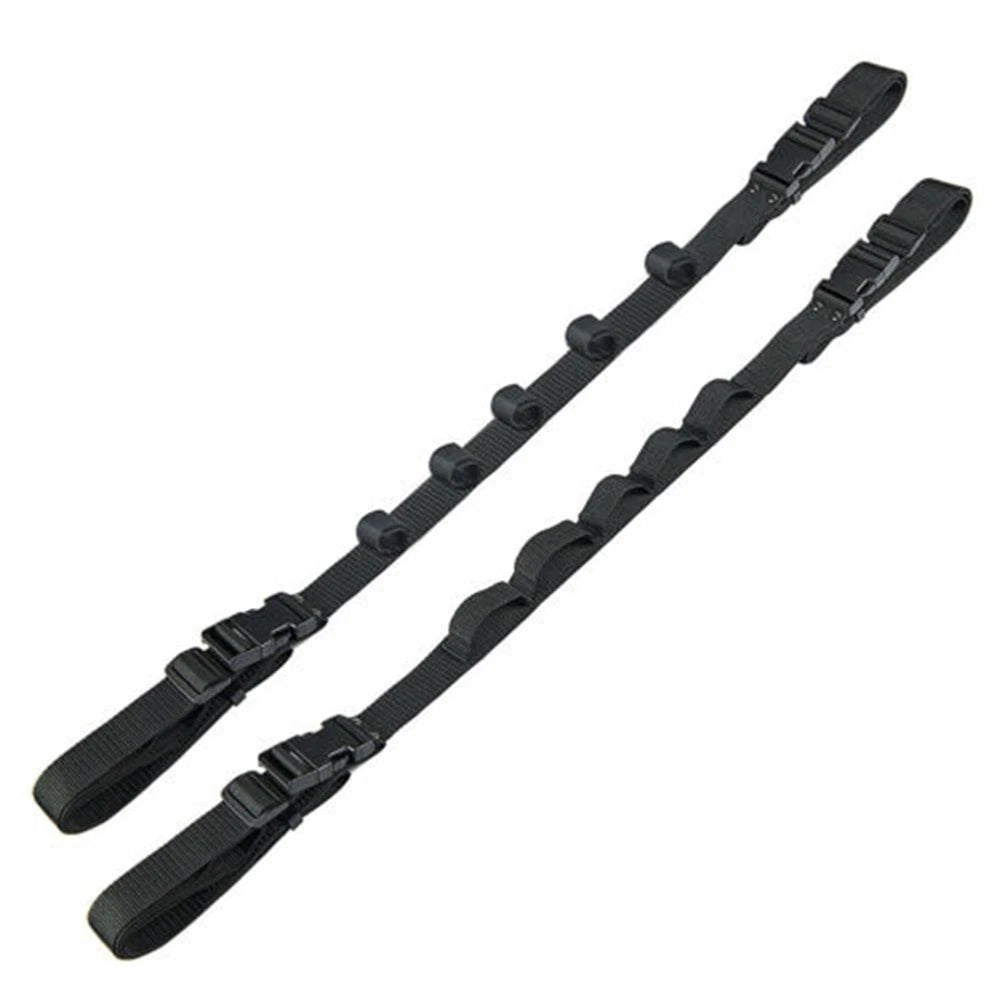 For Car Roof Fishing Rod Rack Pole Holder Strap for 2 Pack Adjustable Length
