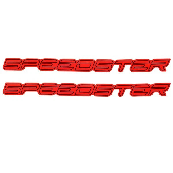 Sea-Doo Boat Decals 02247 - Speedster Red Stickers (pair)