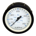 Faria Boat Speedometer SE9507B - Chesapeake White 35 MPH 3 1/4 Inch