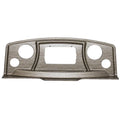 Premier Pontoon Boat Gauge Dash Panel 7-4633-3 - Brushed Silver Blank