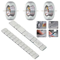 60g Iron Tire Balancing Weights for Cars Motorcycles Pre-Cut Self-Adhesive